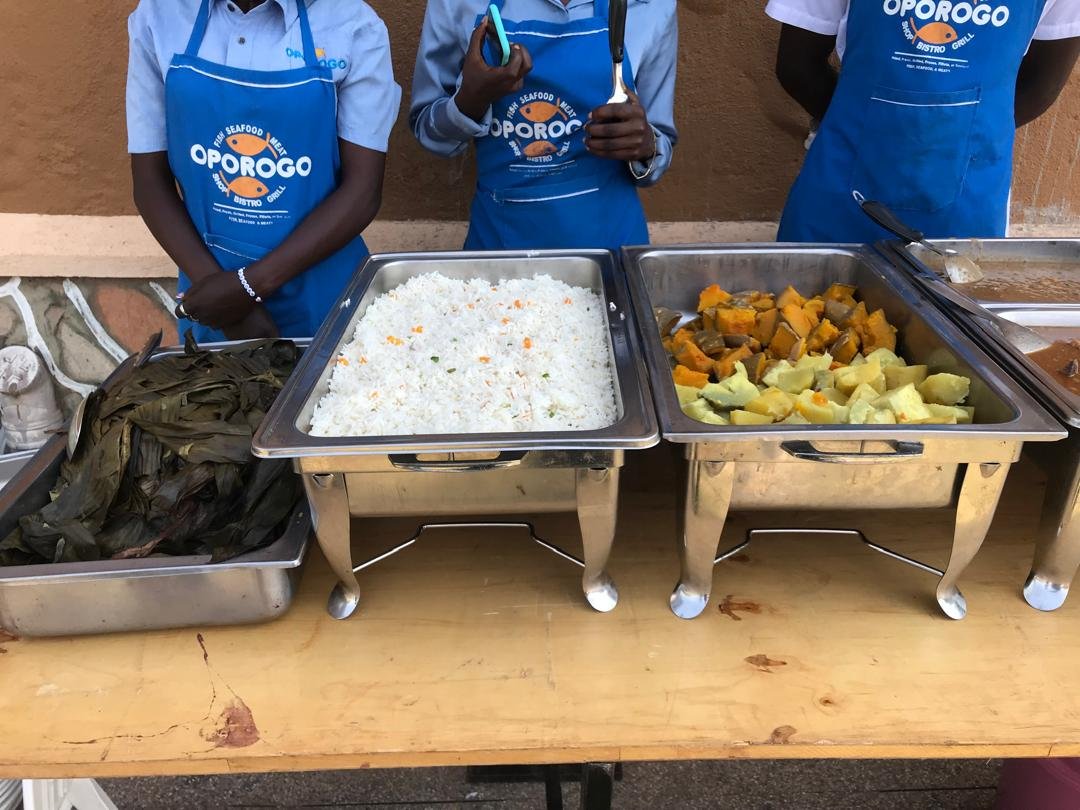 Catering spread